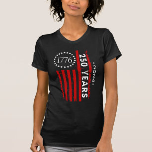 Women's 250th Anniversary America  T-Shirt