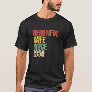 Womens 25th Wedding Anniversary for Her Handsome W T-Shirt
