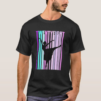Womens 28th Dance Birthday For Women Elegant Class T-Shirt