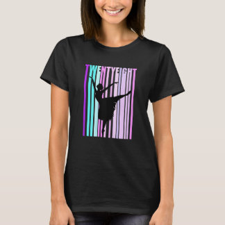 Womens 28th Dance Birthday For Women Elegant Class T-Shirt