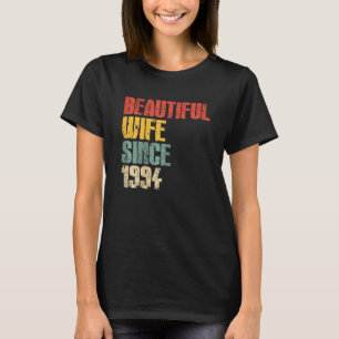 Womens 29th Wedding Anniversary for Her Handsome W T-Shirt