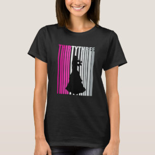 Womens 33rd Violin Player Birthday Bday Violinist  T-Shirt