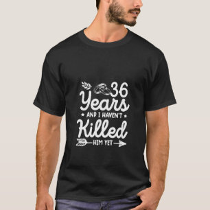 Womens 36th Wedding Anniversary Tee Matching Coup