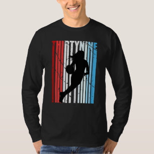 Womens 39th Basketball Birthday Womens Retro Vinta T-Shirt