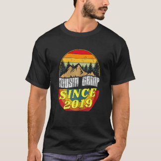 Womens 3th Birthday Saying Cousin Camp Sinc 2019 C T-Shirt