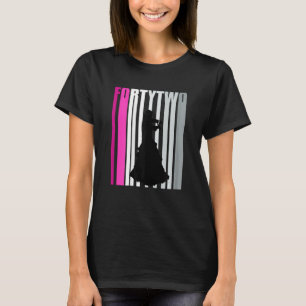 Womens 42nd Violin Player Birthday Bday Violinist  T-Shirt