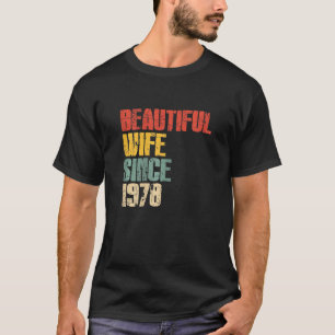 Womens 45th Wedding Anniversary for Her Handsome W T-Shirt