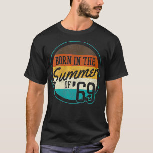 Womens 50th Birthday Gift Vintage 1969 Retro Summe T-Shirt