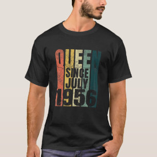 Womens 65Th Birthday Woman Quarantined Queen Since T-Shirt