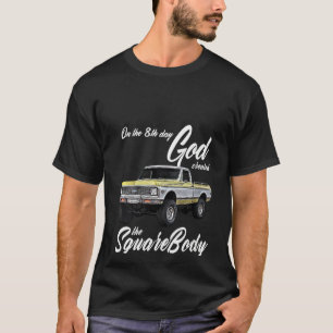 Womens 8th God Jimmy Squarebody Truck Suburban Bla T-Shirt