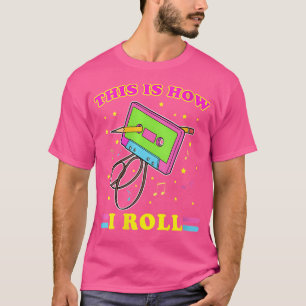 Womens 90S Hip Hop Shirt Men Cassette Tape Shirt T