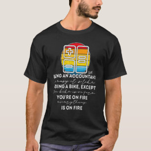 Womens Accountant Accounting Cool Accountant 125 T-Shirt