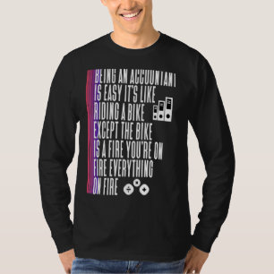 Womens Accountant Accounting Cool Accountant 148 T-Shirt