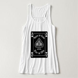 Women's Ace of Spades Black Playing Card Tshirt