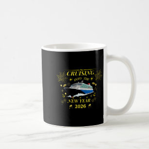 Womens Adventure Awaits – Welcome 2026 V-neck Coffee Mug
