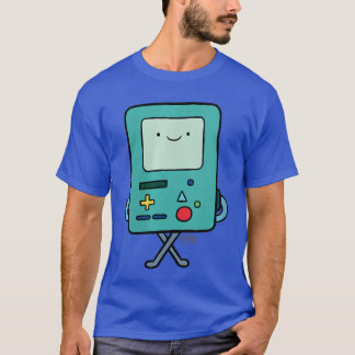 Womens Adventureime BMO VNeck girl T-Shirt