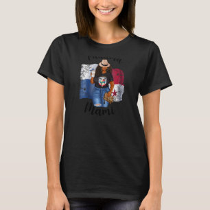 Womens African Panama Mami Loves Coffee Caffeine T-Shirt