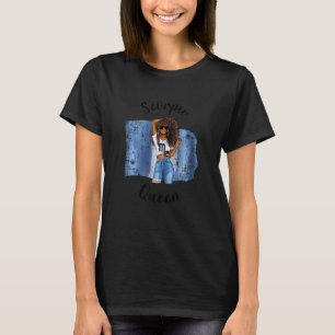 Womens Afro Guatemalan Scorpio Queen African Guate T-Shirt