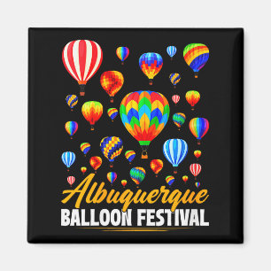 Womens Albuquerque Hot Air Balloon Festival Balloo Magnet