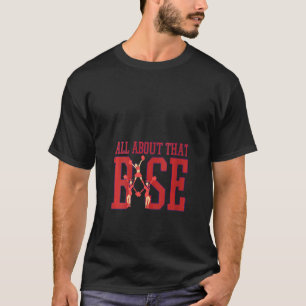 Womens All About That Base Cheerleading S T-Shirt