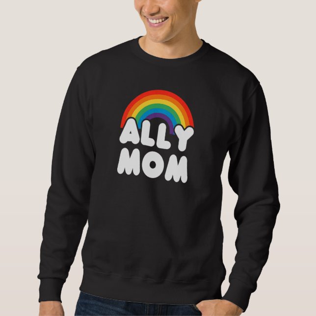 Womens Ally Mum Lgbt Csd Sweatshirt (Front)