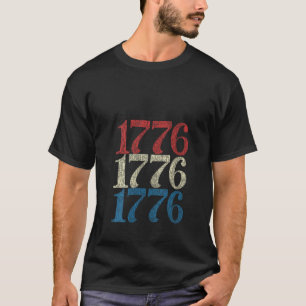 Womens America 1776 Patriotic USA Revolutionary Wa T-Shirt