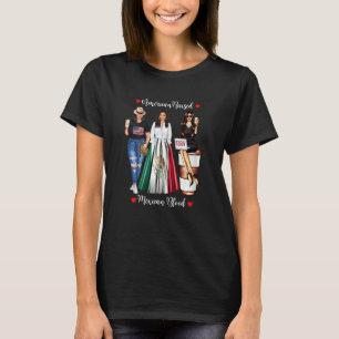 Womens American Raised Mexican Blood Usa Flag Mexi T-Shirt