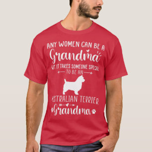 Womens Any Man Can Be A Grandma Special To be an A T-Shirt