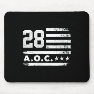 Womens Aoc 2028 A.o.c. 2028 For President American Mouse Pad