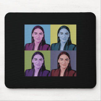 Womens Aoc Alexandria Ocasio-cortez First Female P Mouse Pad