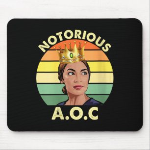 Womens Aoc Alexandria Ocasio-cortez First Female P Mouse Pad