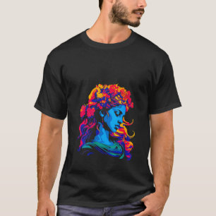 Womens Aphrodite Greek V Neck T-Shirt