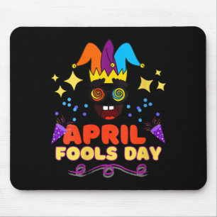 Womens April Fools Day Birthday Quote - Born On Mouse Pad