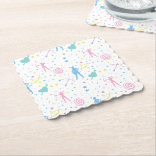 Women's Archery - Archer Bow Arrow Paper Coaster