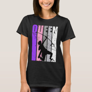 Womens Archery Queen Birthday Keep Training Grey G T-Shirt