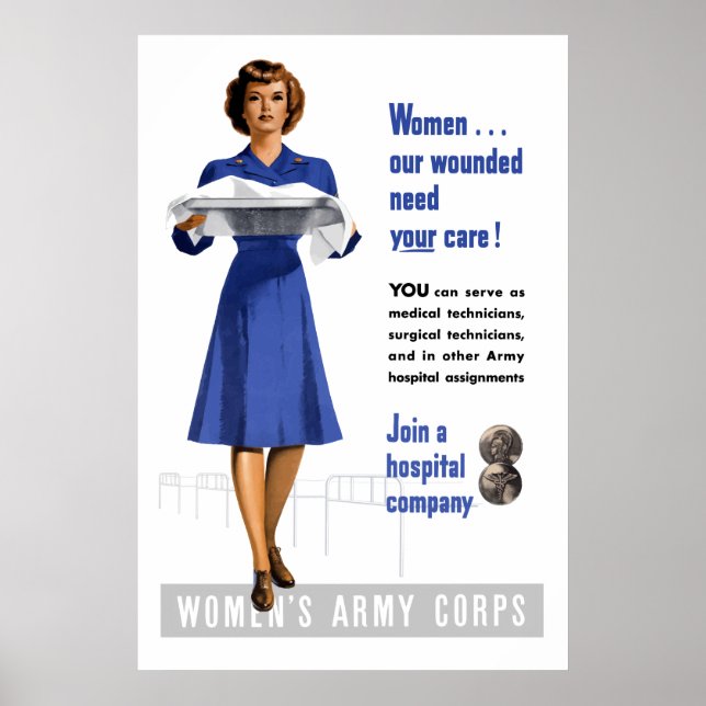 Women's Army Corps Poster (Front)