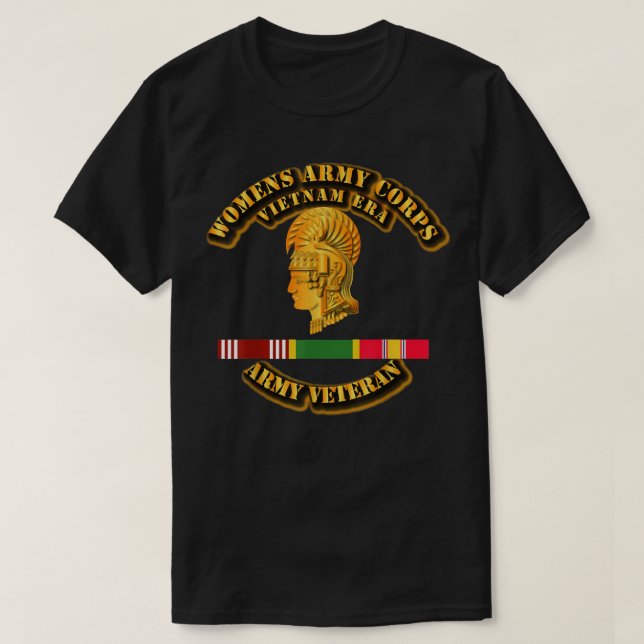 Womens Army Corps Vietnam Era Veteran Mother Day G T-Shirt (Design Front)