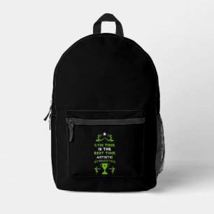 Women's Artistic Gymnastics Printed Backpack