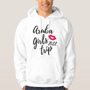 Womens Aruba Girls Trip 2022 Bachelorette Fun Matc Hoodie