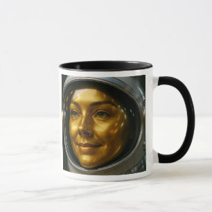 Women's Astronaut Face Mug