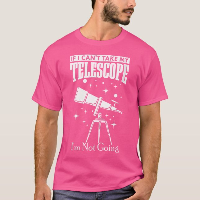 Womens Astronomer Astronomy Telescope Space T-Shirt (Front)