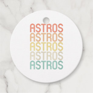 Womens Astros Favour Tags
