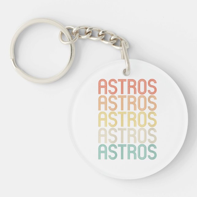 Womens Astros  Key Ring (Front)