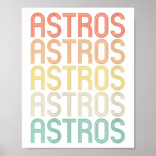 Womens Astros Poster