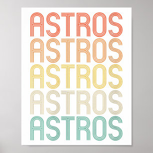 Womens Astros  Poster