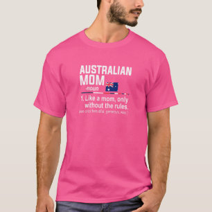 Womens Australian Mum Definition   Mothers Day Mam T-Shirt