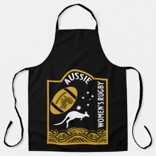 Women's Australian Rugby Sports Apron