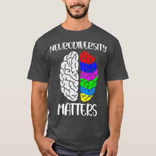 Womens Autism and ADHD Awareness - Embrace Neurodi T-Shirt