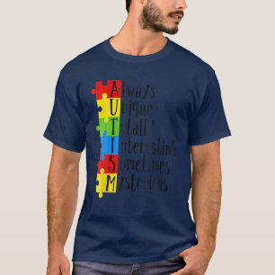 Womens AUTISM AWARENESS Support Autism Kids For Mo T-Shirt