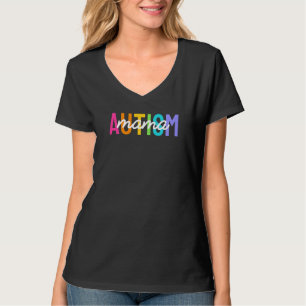 Womens Autism Mama Mum Autism Awareness Mama Autis T-Shirt